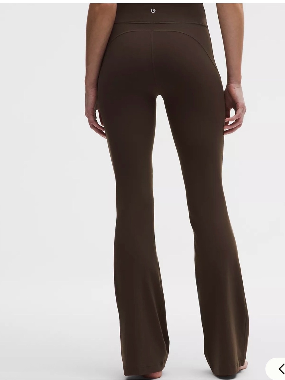 lululemon athletica Brown Flared Leggings